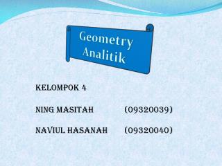 Geometry Analitik