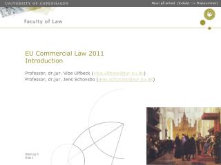EU Commercial Law 2011 Introduction