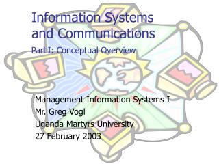 Information Systems and Communications