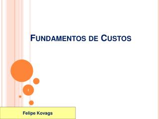 Fundamentos de Custos