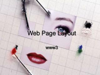 Web Page Layout