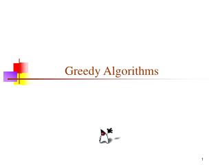 Greedy Algorithms