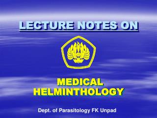 LECTURE NOTES ON