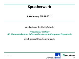 Spracherwerb