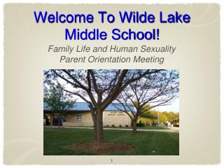 Welcome To Wilde Lake Middle School!