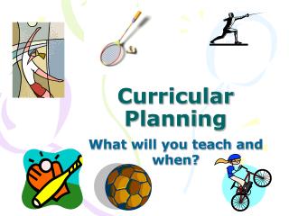 Curricular Planning