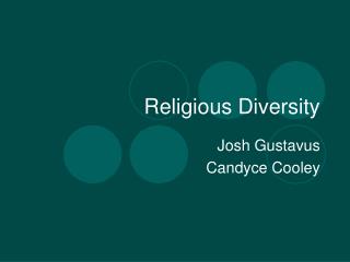 Religious Diversity