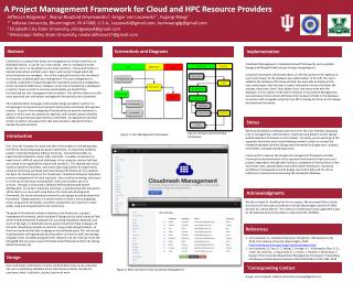 A Project Management Framework for Cloud and HPC Resource Providers