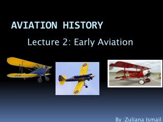 AVIATION HISTORY