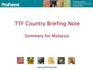 TTF Country Briefing Note