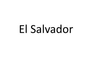 El Salvador