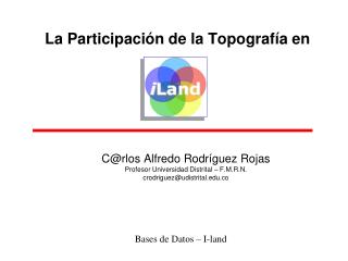 La Participación de la Topografía en