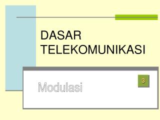 Modulasi