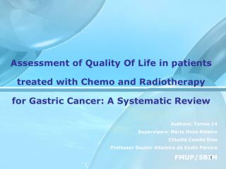 Gastric Cancer in the World