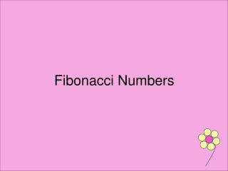 Fibonacci Numbers