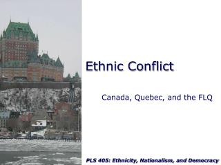 Ethnic Conflict