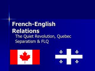 French-English Relations