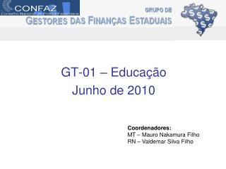 GT-01 – Educação Junho de 2010