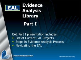 Evidence Analysis Library