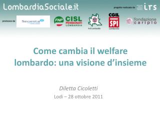 Come cambia il welfare lombardo: una visione d’insieme