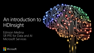 An introduction to HDInsight