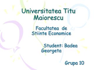 Universitatea Titu Maiorescu