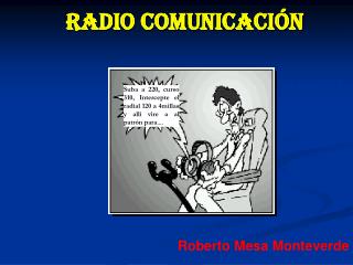 radio comunicación