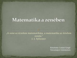 Matematika a zenében