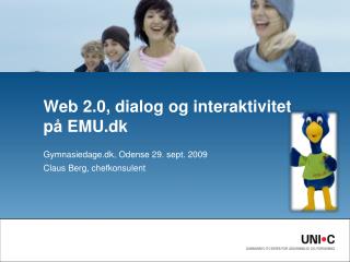 Web 2.0, dialog og interaktivitet på EMU.dk