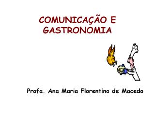 COMUNICAÇÃO E GASTRONOMIA