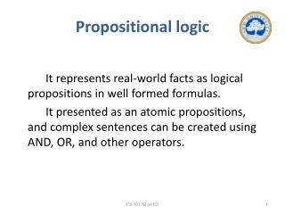 Propositional logic