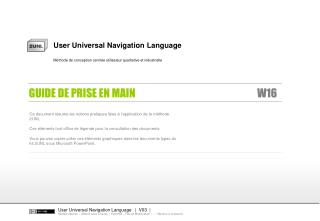 User Universal Navigation Language