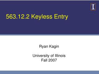 563.12.2 Keyless Entry