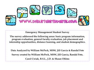 Emergency Management Student Survey