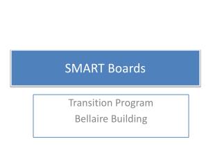 SMART Boards