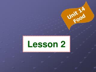 Lesson 2