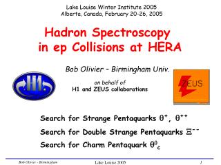 Hadron Spectroscopy in ep Collisions at HERA