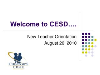 Welcome to CESD….