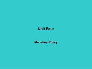 Unit Four