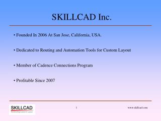 SKILLCAD Inc.