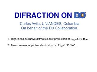 DIFRACTION ON