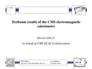 Testbeam results of the CMS electromagnetic calorimeter