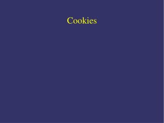 Cookies