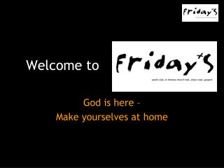Welcome to