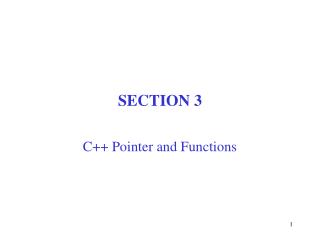 SECTION 3