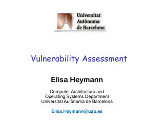 Vulnerability Assessment