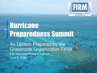 Hurricane Preparedness Summit