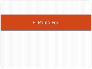 El Patito Feo