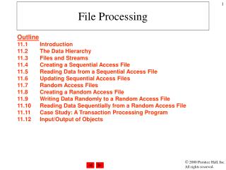 File Processing