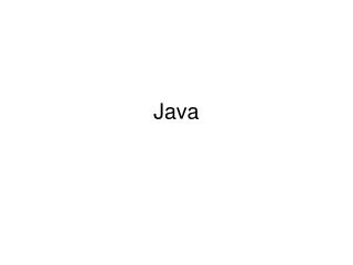 Java